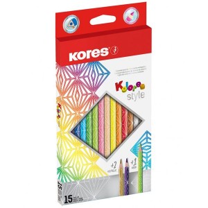 Kores Kolores Style 15 Colouring Pencils