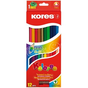 Kores Kolores Duo 12 Colouring Pencils