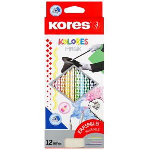 Kores Kolores MagiK 12 Erasable Colouring Pencils