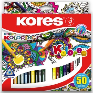 Kores Kolores Mandala Hobby 50 Colouring Pencils
