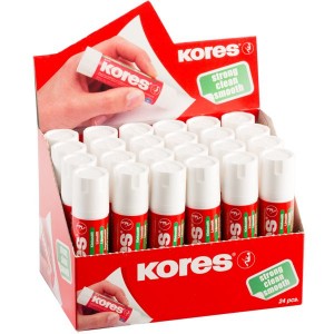 Kores Glue Stick 20g Box of 24