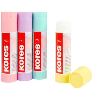 Kores Pastel Glue Stick 20g Box of 12