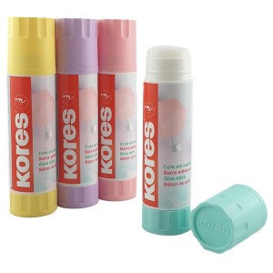 Kores Pastel Glue Stick 40g Pack of 12