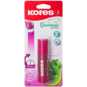 Kores Chameleon Glue Stick 15g Blister Pack
