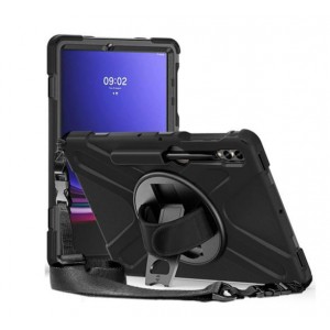 Rugged Case for Galaxy A9 (2023) - 8 / Black (SM-X110/SM-X115)