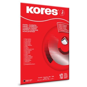 Kores Carbon Paper A4 Black 10 Sheets