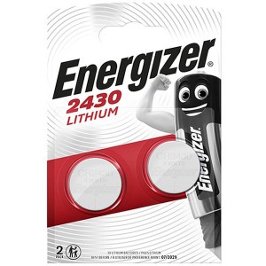 Energizer CR2430 3v Lithium Coin Battery Card 2
