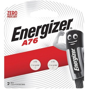 Energizer A76BP2 1.5v Alkaline A76 Battery Card 2