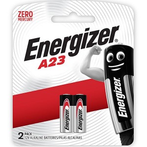 Energizer A23BP2 12v Alkaline A23 Battery Card 2