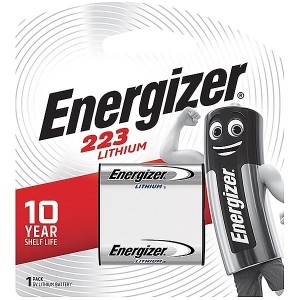 Energizer 223 6v Photo Lithium Battery Card 1