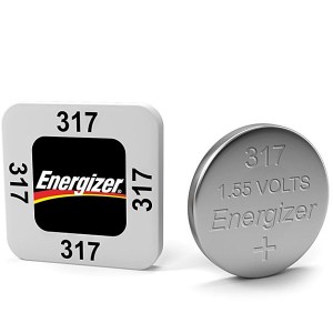 Energizer 317 Silver Oxide Watch Battery Box 10
