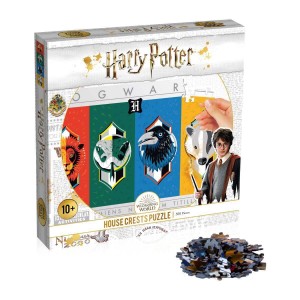 Harry Potter House Crests 500 Piece Jigsaw Puzzle - 1Unit