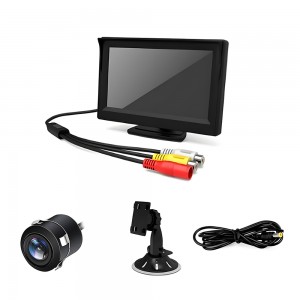Universal Reverse Camera Kit - Camera / Screen / Mount