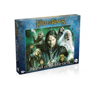 Lord Of The Rings Heroes of Middle - Earth 1000 Piece Puzzle - 1 Unit