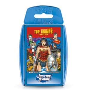 Justice League Top Trumps Card Game - 6 Pack