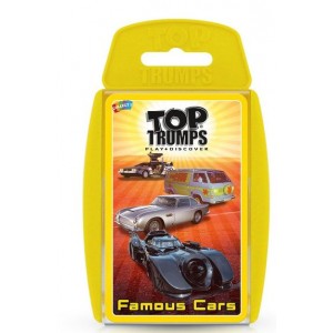 Top Trumps- Famous Cars Card Game - 6 Pack