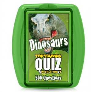 Dinosaurs Top Trumps Quiz Card Game - 6 Pack