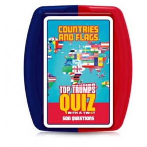 Countries &amp; Flags Top Trumps Quiz Card Game - 6 Pack