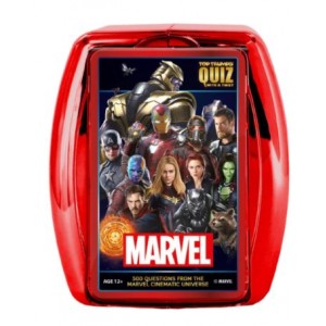 Marvel Cinematic Universe Top Trumps Quiz Card Game - 1 Unit