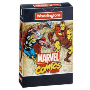 Marvel Comic Retro Waddingtons Number 1 Playing Cards - 12 Pack