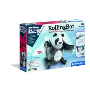 Clementoni Rolling Bot Panda - 1 Unit