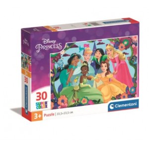 Clementoni Disney Princess 30 Pieces Puzzle  - 6 Pack