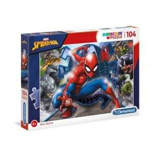 Clementoni 104 Pieces Puzzle Spider Man - 6 Pack