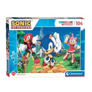 Clementoni 104 Piece Puzzle - Sonic - 1 Unit