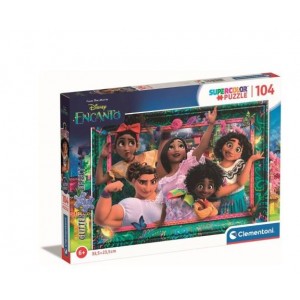 Clementoni 104 Piece Puzzle - Glitter Disney Encanto - 6 Pack
