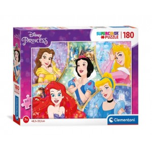 Clementoni 180 Piece Puzzle - Princess - 6 Pack