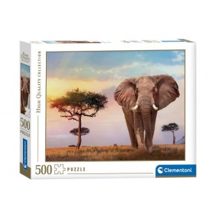 Clementoni 500 Piece Puzzle - African Sunset - 6 Pack