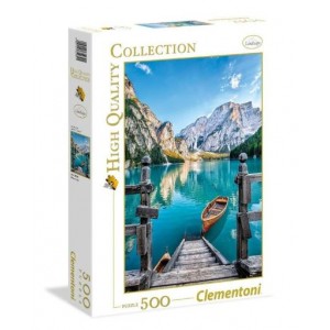 Clementoni 500 Piece Puzzle Braies Lake - 1 Unit