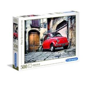 Clementoni Adult 500 Pieces Puzzles - Red Car - 6 Pack