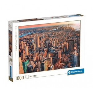 Clementoni 1000 Piece Puzzle New York City Sunset - 6 Pack