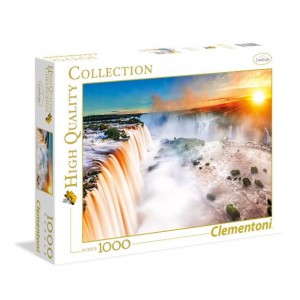 Clementoni 1000 Piece Puzzle - Waterfall - 6 Pack