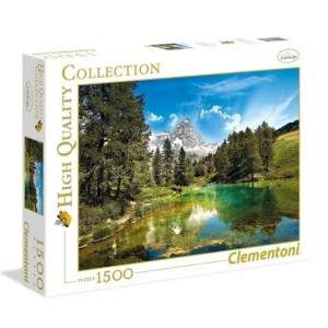 Clementoni 1500 Piece Puzzle - Blue Lake - 6 Pack