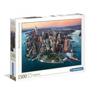 Clementoni 1500 Piece Puzzle - New York - 6 Pack