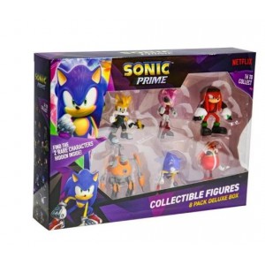 Sonic Figures 8 Pack Deluxe Blind Box - Pack Size - 6