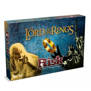 Lord of the Rings Risk Strategy Board Game - Pack Size - 6