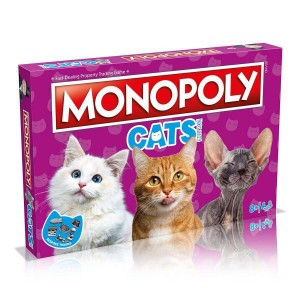 Monopoly - Cats Board Game - Pack Size - 6