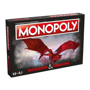 Monopoly - Dungeons &amp; Dragons Board Game - Pack Size - 6
