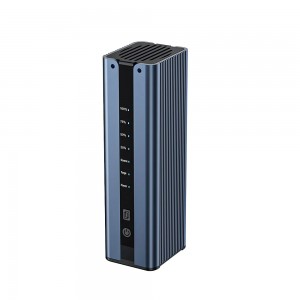 NVMe M.2 Dual-Bay SSD Enclosure 10Gbps - with Offline Cloning / Type-C Interface