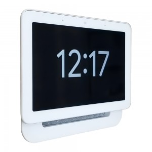 Mount Genie Google Nest Hub Wall Mount - Simple Built-in Design / White (1st and 2nd Gen)