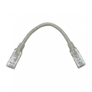 Linkbasic 22cm UTP Cat6 Patch Cable - Grey