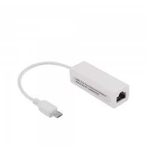 Micro USB 2.0 to Ethernet Adapter - Wired Network Connection for Your Device