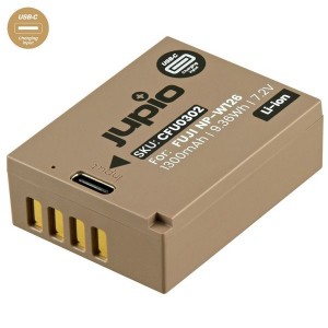 Jupio Battery for Fuji NP-W126S Ultra C (USC-C Input) 1300mAh