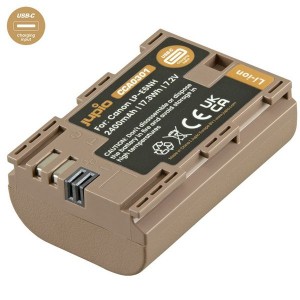 Jupio Battery for Canon LP-E6NH Ultra C (USC-C Input) 2400mAh