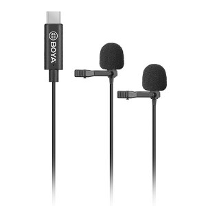 Boya BY-M3D Digital Dual Lavalier Microphones with USB Type-C Connection
