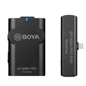 Boya BY-WM4 Pro-K3 2.4GHz Wireless Mic System for iOS Devices