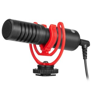 Boya BY-MM1+ Super-cardioid Condenser Shotgun Microphone